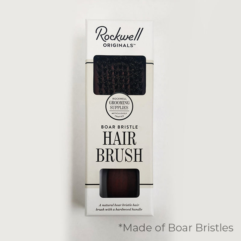 Rockwell Razors - Hair Brush, Natural Boar Bristle - The Panic Room