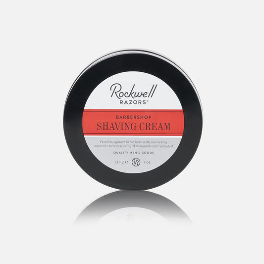 Rockwell Razors - Shave Cream, Barbershop Scent, 113g - The Panic Room