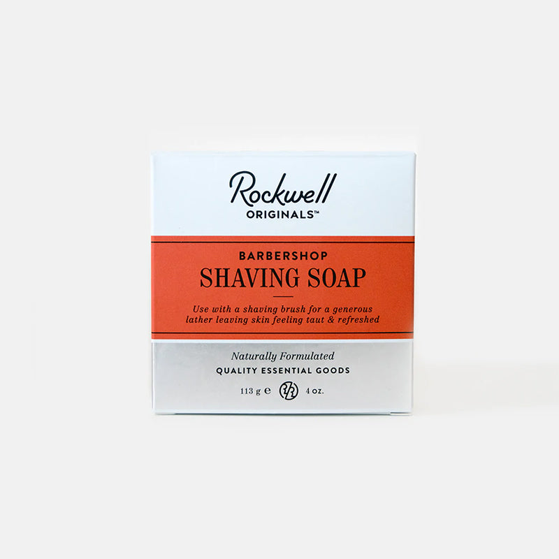 Rockwell Razors - Shave Soap, Barbershop Scent, 113g - The Panic Room