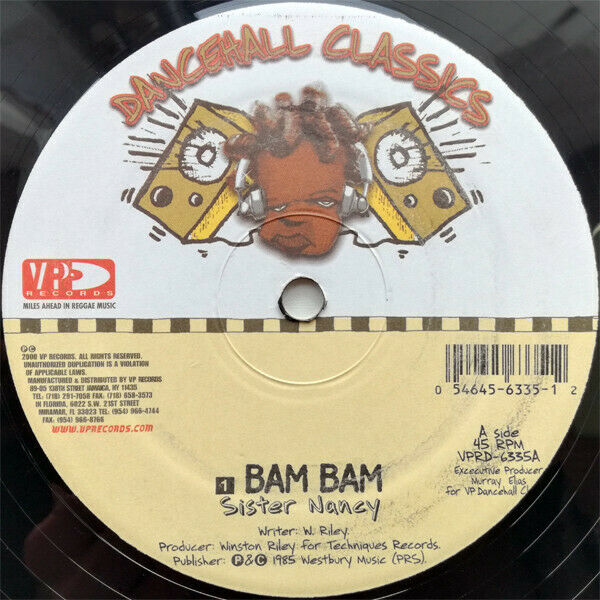 Sister Nancy - Bam Bam [Vinyl] - The Panic Room