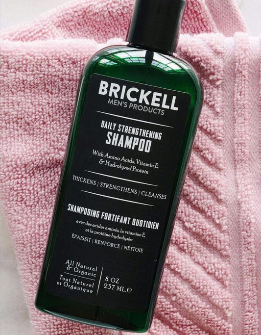 Brickell Men's Products - Daily Strengthening Shampoo