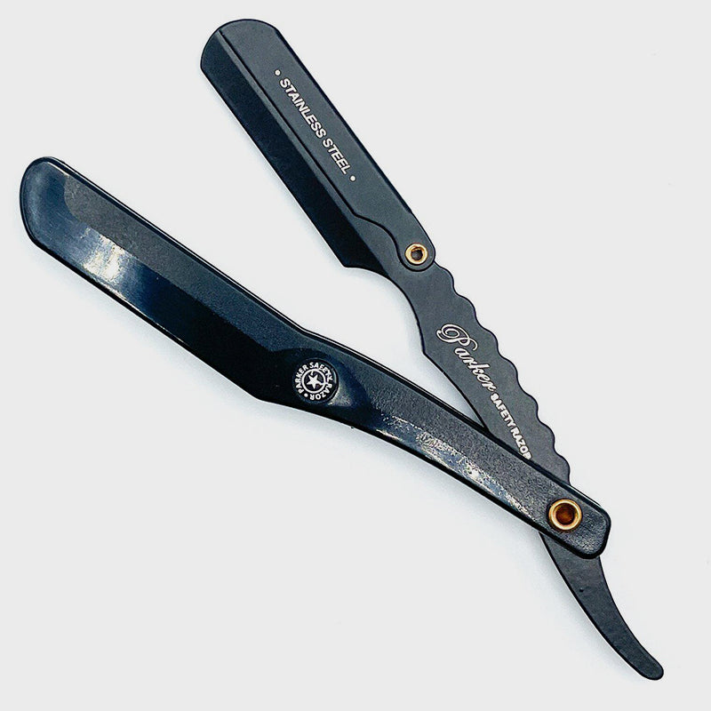 Parker - SRBBA Professional Barber Razor, Clip Type, Black – The Panic Room