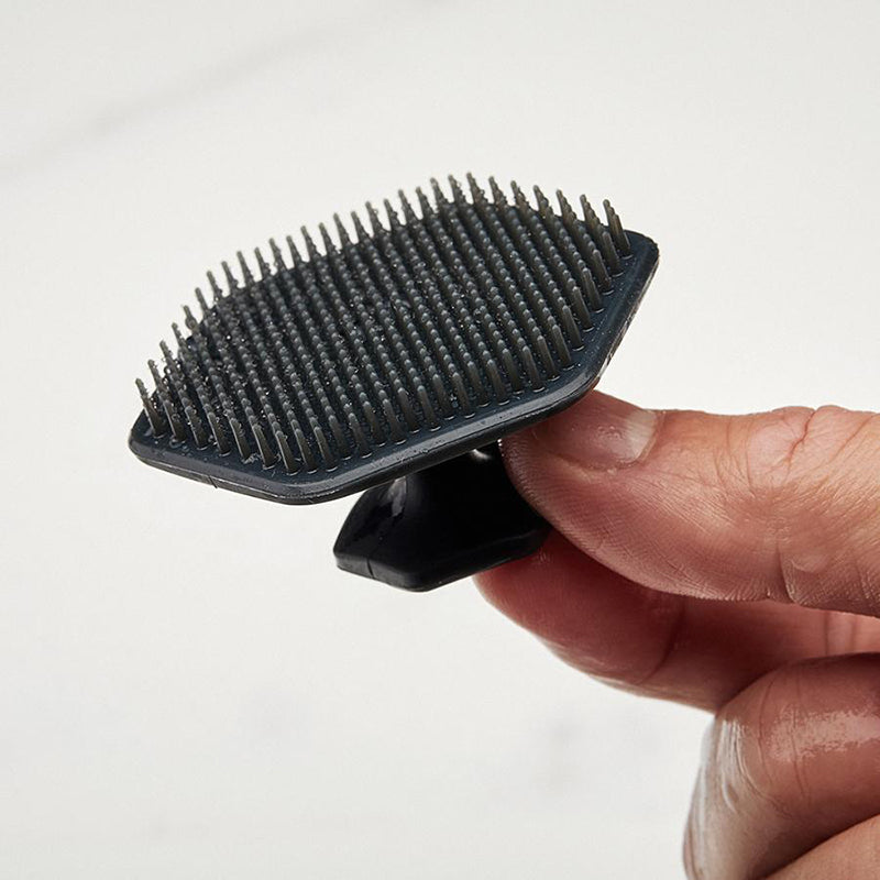 Tooletries - Face Scrubber & Holder, Gentle, Charcoal - The Panic Room