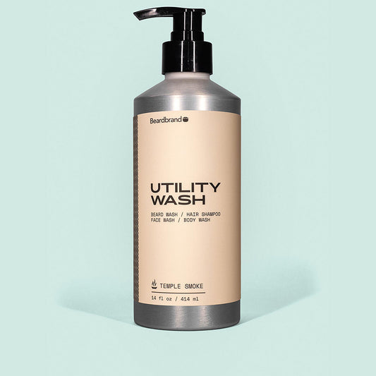 Beardbrand - Utility Wash, Temple Smoke, 414ml - The Panic Room