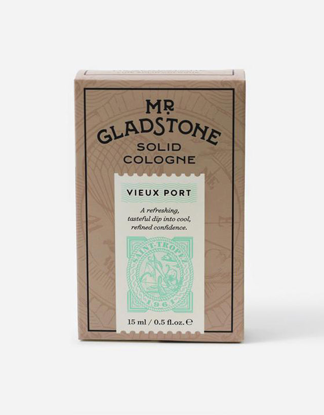 Mr. Gladstone - Solid Cologne, Vieux Port, 15ml - The Panic Room