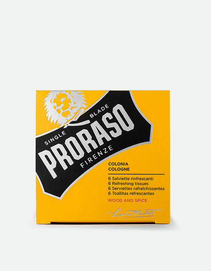 Proraso - Refreshing Tissues, Wood & Spice, 6ml - The Panic Room