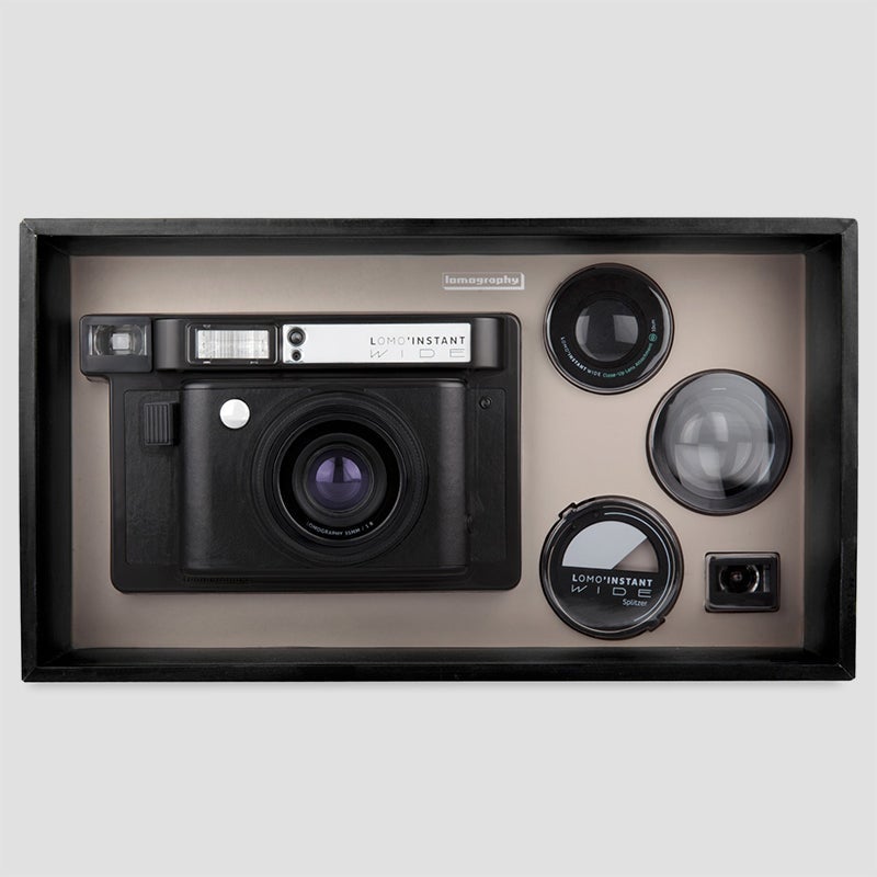 Lomography Lomo Instant Wide Camera and Lenses (Black Edition) - The Panic Room